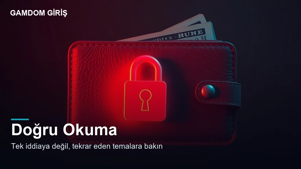 Gamdom çekim süresi Reddit — doğru okuma