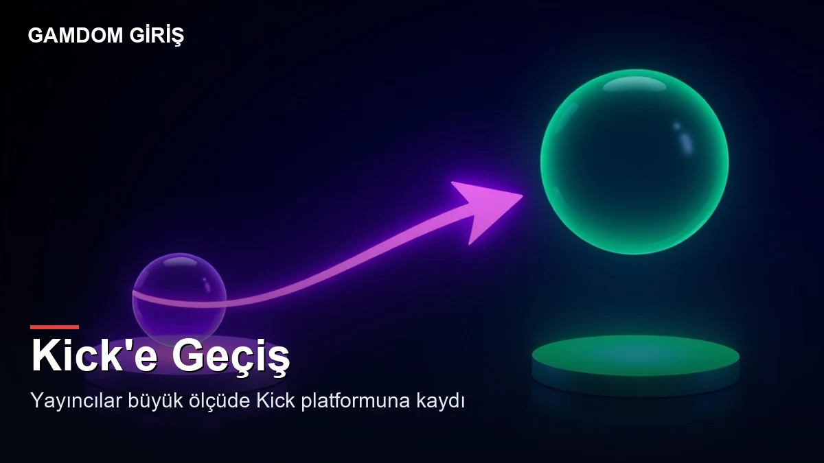 Gamdom Twitch — Kick’e geçiş